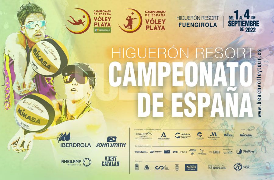 Cuenta atrás para el ‘Higuerón Resort Campeonato de España de Vóley Playa 2022’