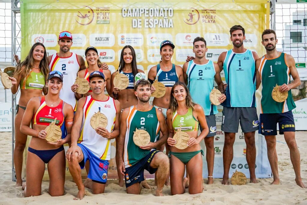 Herrera/Gavira y Carro/Lobato se coronan en el Higuerón Resort Campeonato de España de Vóley Playa 2022