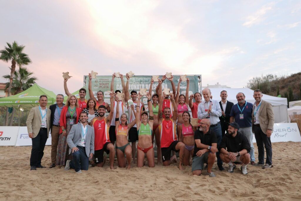 Carro/Lobato y los hermanos Huerta se coronan en el Higuerón Resort Campeonato de España de Vóley Playa 2023