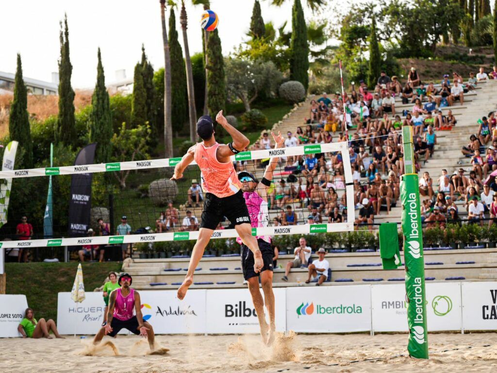 Definidas las semifinales del Higuerón Resort Campeonato de España de Vóley Playa 2024